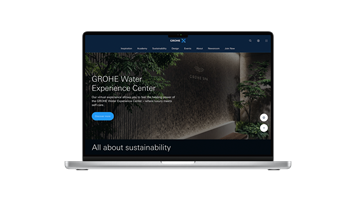 Dart Digital Projekt - Grohe Water Experience