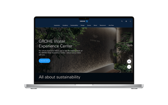 Dart Digital Projekt - Grohe Water Experience