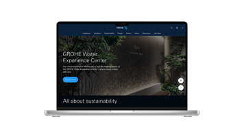 Dart Digital Projekt - Grohe Water Experience