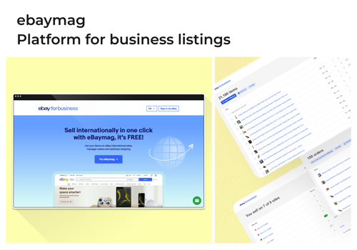 JetRockets Projekt - eBaymag, Plattform für Unternehmensanzeigen