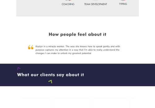 Webdesign für eine Beratung