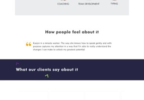 RapidWebLaunch Projekt - Webdesign für eine Beratung