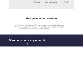RapidWebLaunch Projekt - Webdesign für eine Beratung