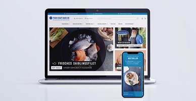 4eck Media | Webdesign & SEO/GEO Projekt - Konzeption & Entwicklung des Online-Shops Fischkaufhaus.de