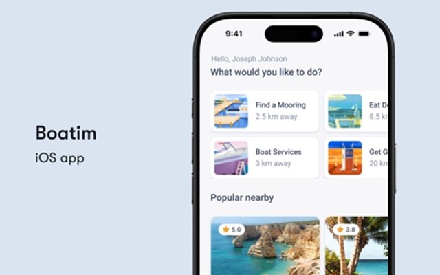 Webake Design Projekt - Boatim-iOS-App