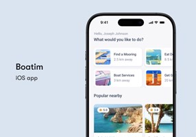 Webake Design Projekt - Boatim-iOS-App