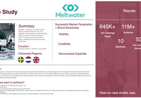 PRLab Projekt - Fallstudie für Meltwater