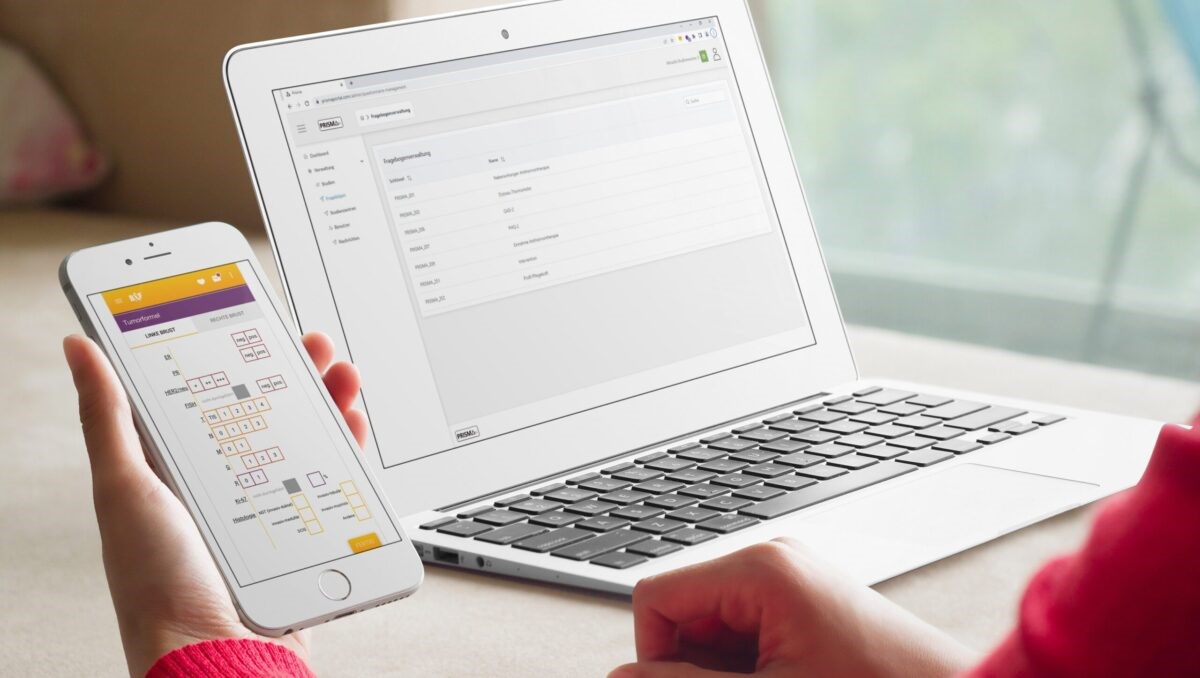Ent­­wick­­lung ei­­nes Web-Portals und ei­­ner mo­­bi­­len App in der Medizin Branche