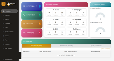 Dialerking technology Projekt - Individuelles VICIdial-Theme & Lösung für Callcenter im Outbound-Betrieb