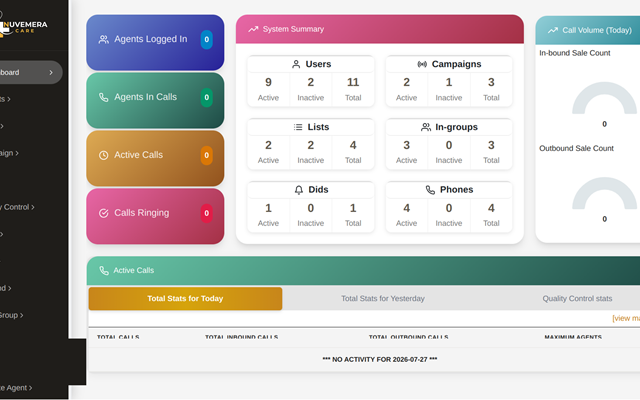 Dialerking technology Projekt - Individuelles VICIdial-Theme & Lösung für Callcenter im Outbound-Betrieb