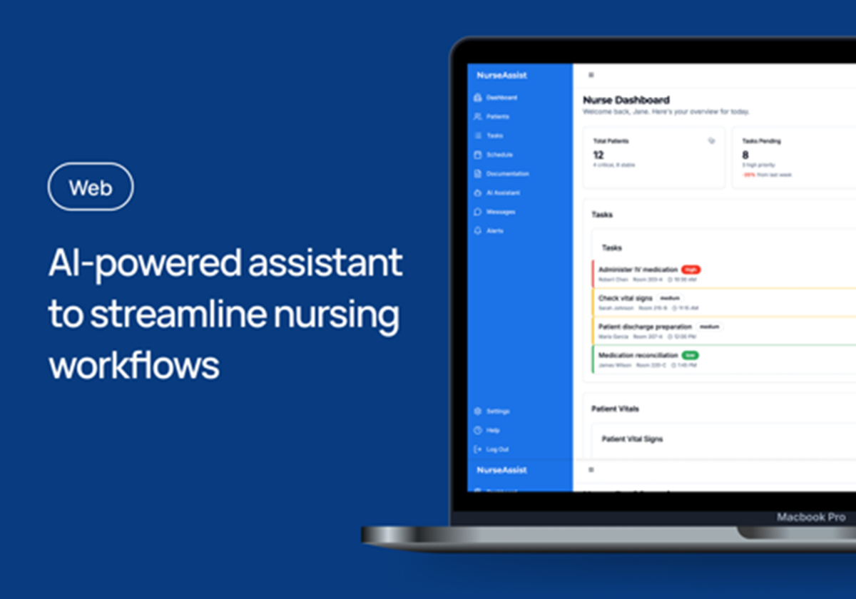 Intelligente Pflegekraft - Nursing assistant