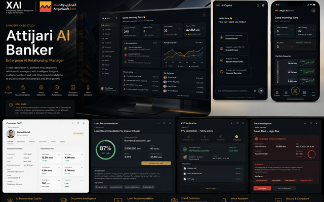 XAI Projekt - Attijari AI Banker, Enterprise-CRM mit KI (Konzept-Case-Study)
