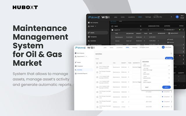 Huboxt Projekt - System für Wartungsmanagement