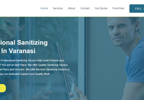 99WEBDESIGN™ Projekt - Sanitizingace eine Website für einen Service-Provider