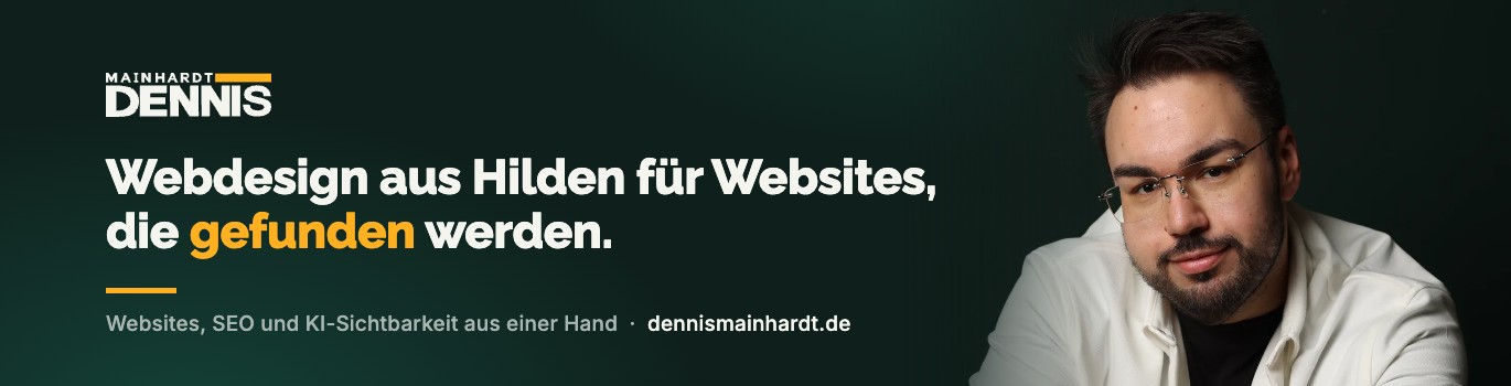 Dennis Mainhardt Webdesign & SEO Headerbild