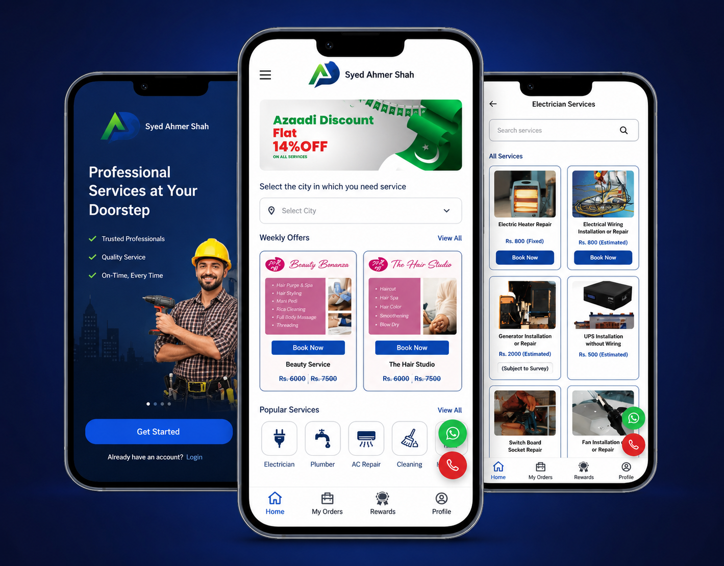 Syed Ahmer Shah Projekt - KI-Home-Services-Marktplatz-App
