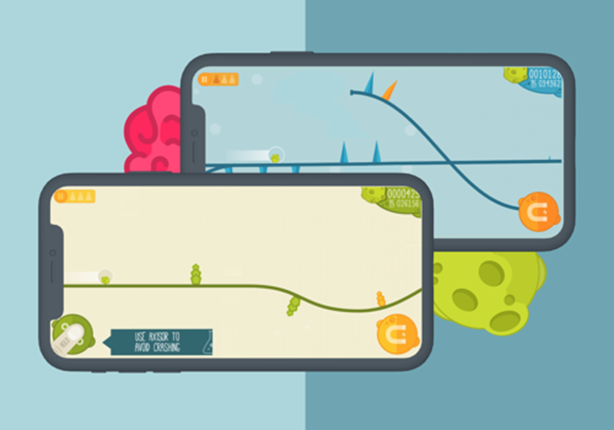 Arcade-Mobile-Game, vorgestellt von Apple - GravitApp