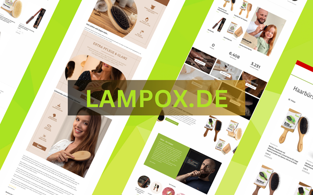 Webdesign VALNOVO Projekt - Lampox