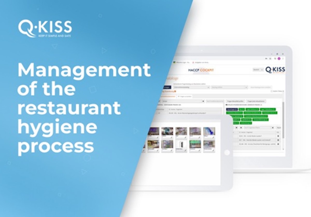 Plattform für das Hygienemanagement von Restaurantprozessen - 
