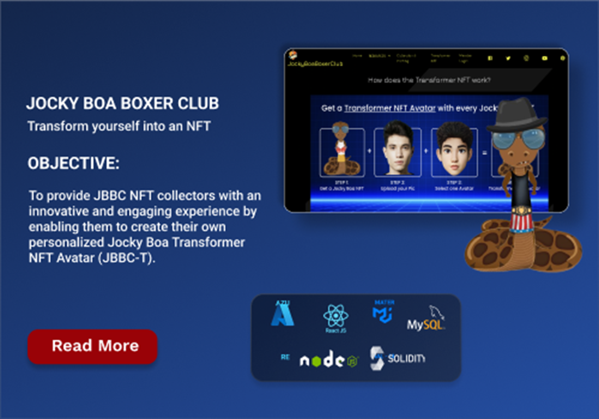 NFT-Sammlungen neu gestalten: Jocky Boa Boxer Club - JOCKY BOA BOXER CLUB