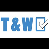 Text und Wert Logo