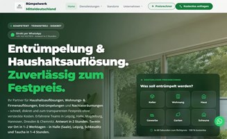 Webagentur Scherzinger Projekt - Rümpelwerk Mitteldeutschland