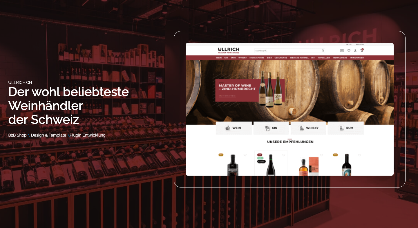 8mylez GmbH Projekt - Erstklassige digitale Bühne für Premium-Spirituosen