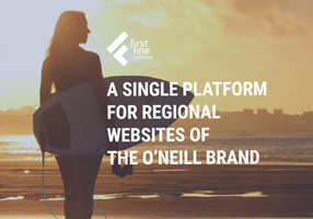 First Line Software Projekt - Single-Plattform für Websites von O9Neill