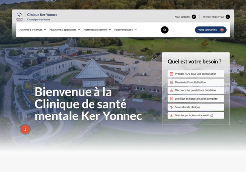 Dropteam Projekt - Vivalto Santé: Industrielle Drupal-Multisite-Basis