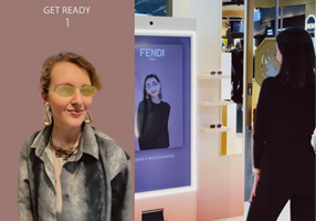 loook.ai Projekt - Fendi - AR Mirror for Travel Retail