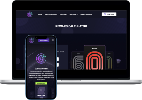 FewerClicks Labs Projekt - Multichain-IDO-Launchpad