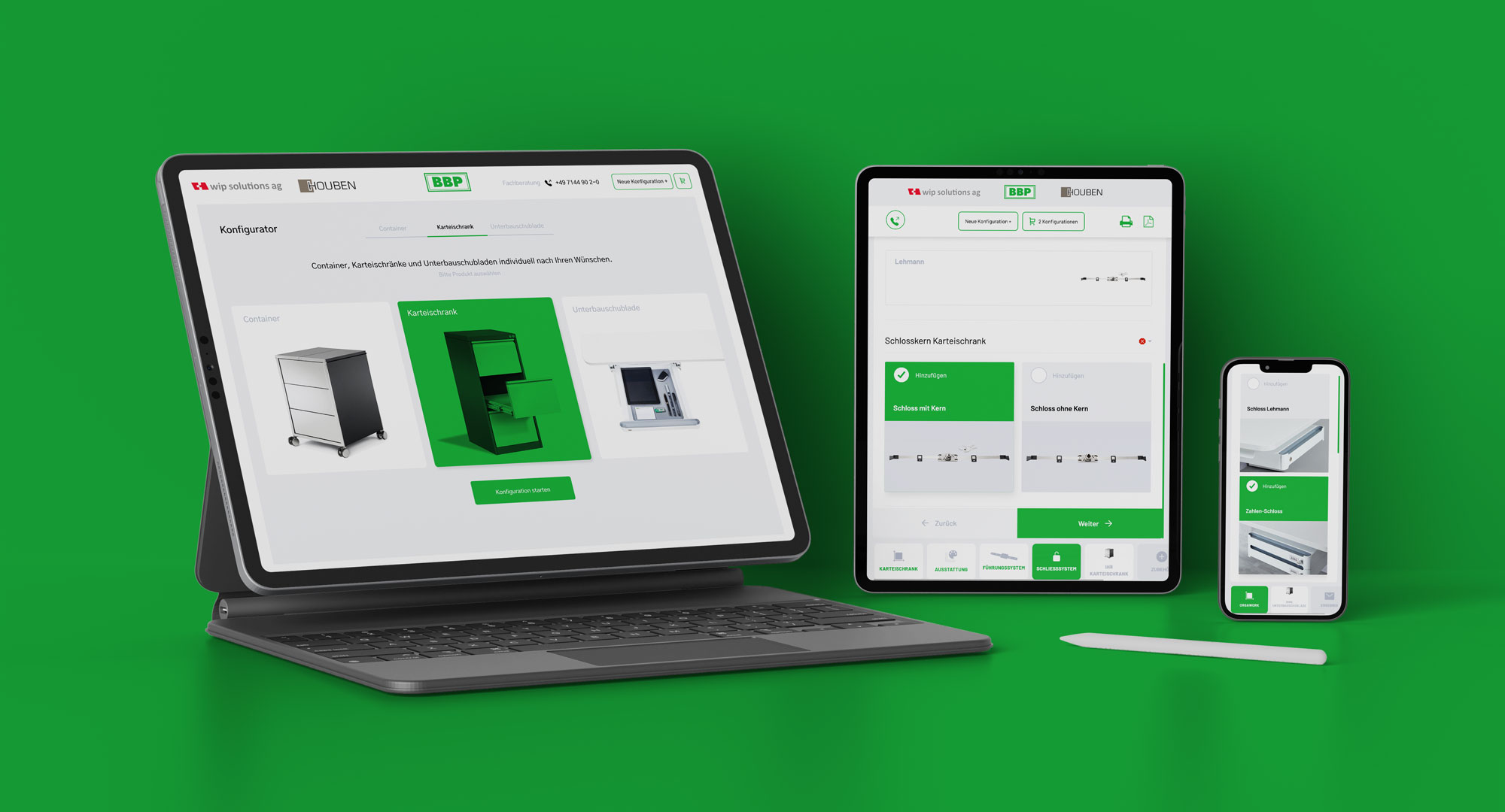 VI BRAND STUDIOS GmbH Projekt - B2B Produktkonfigurator für digitalen Vertrieb