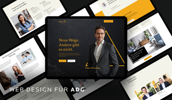 oktopods Agency GmbH Projekt - ADG Top Leadership: Website-Entwicklung