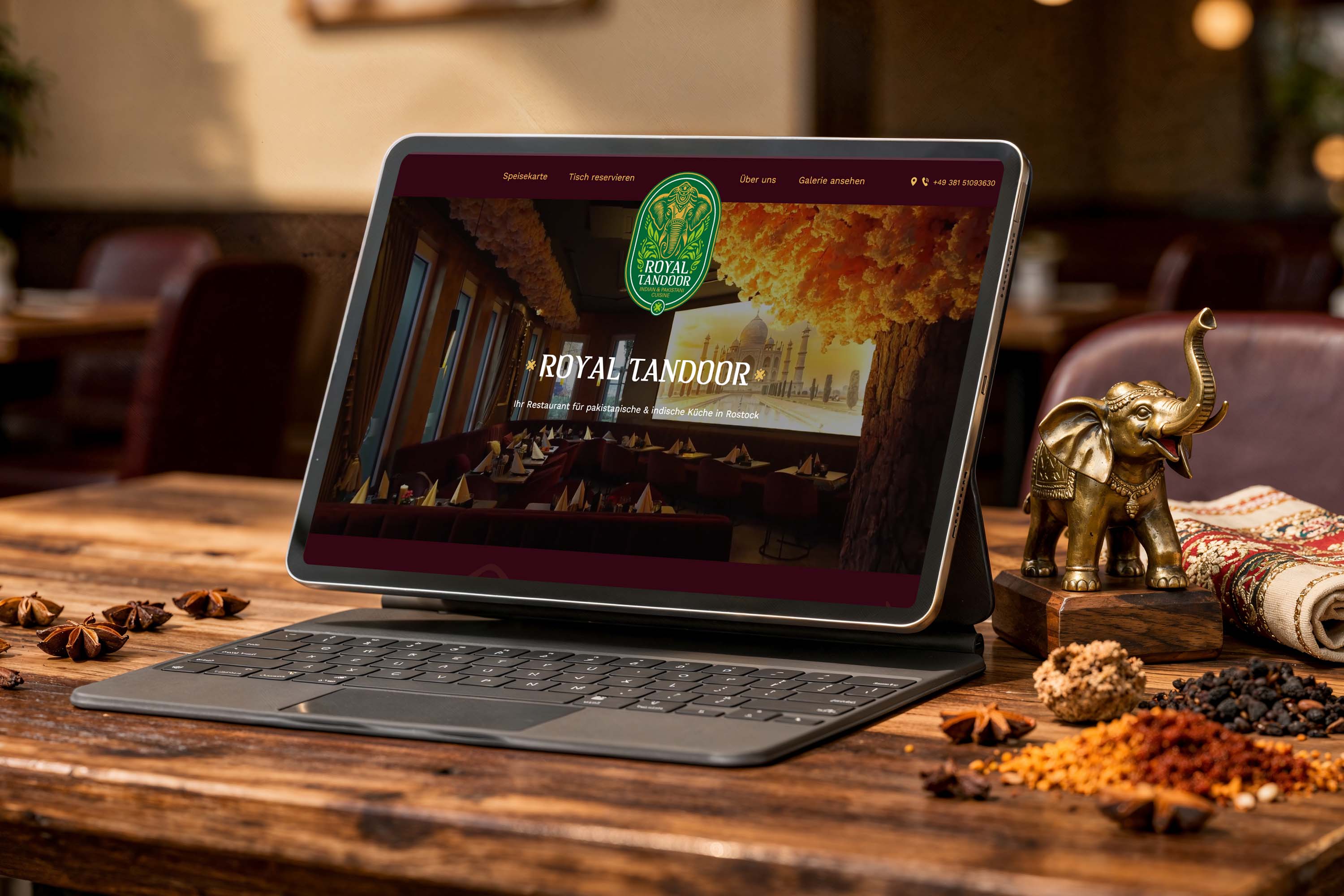 4eck Media | Webdesign & SEO/GEO Projekt - Webdesign: Restaurant-Webseite mit Platz 1 bei Google