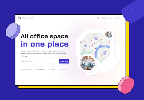 Prototeam Projekt - Tupelo Spaces | Webdesign