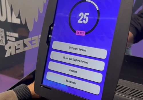 Kapsloc Projekt - Interaktives Online-Musikquiz für Live-Konzerte