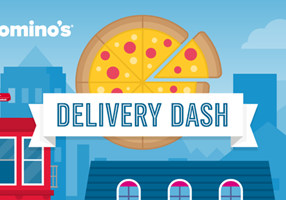 Peek & Poke Projekt - Domino’s Liefer-Sprint