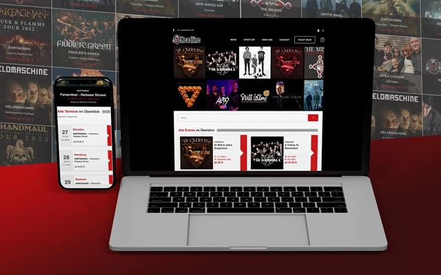 lichtschreiber Projekt - Ticketshop