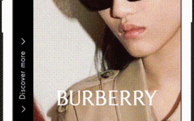 Mobkoi Projekt - Sunglass Hut + Burberry Engagement mit Storefinder-Anzeige