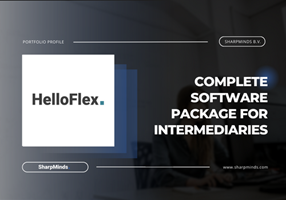 SharpMinds B.V. Projekt - Komplettes Softwarepaket für Personalvermittler