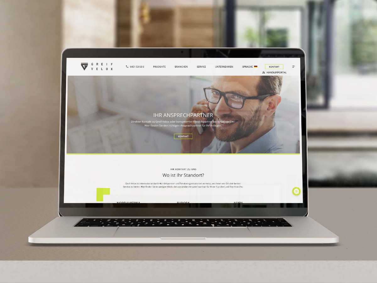 iseo Digitalagentur Projekt - Website Relaunch Greif Velox