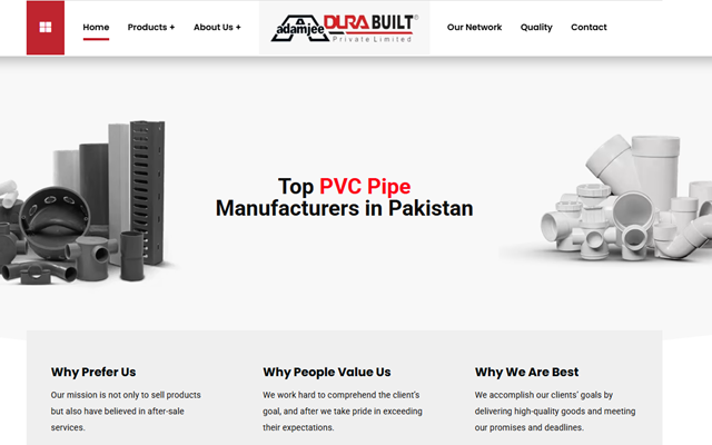 Artx Pro Digital Marketing Agency Projekt - Adamjee DuraBuilt Pvt. Ltd