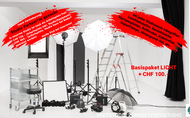 IT-Couch GmbH Projekt - Das Fotostudio zum mieten für Foto- und Videoproduktionen in Zürich
