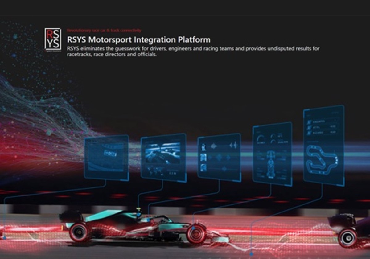 Webdesign für eine Motorsport-Datenplattform - RSYS Systems