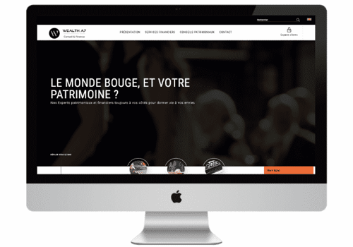 Web Maniac Projekt - Website-Entwicklung für Wealth A7