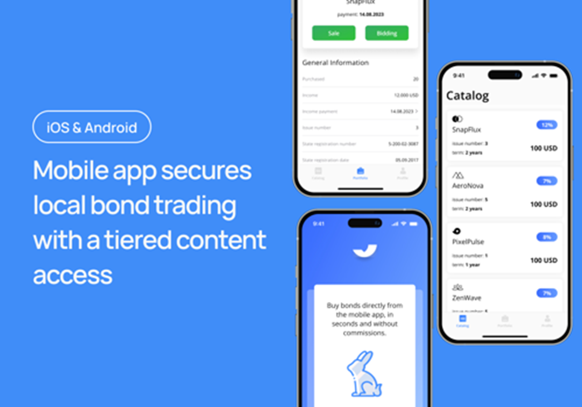 App für Anleiheinvestitionen - Bond investing app