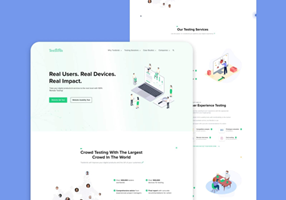Do IT Big Projekt - TestBird, Redesign der Landingpage