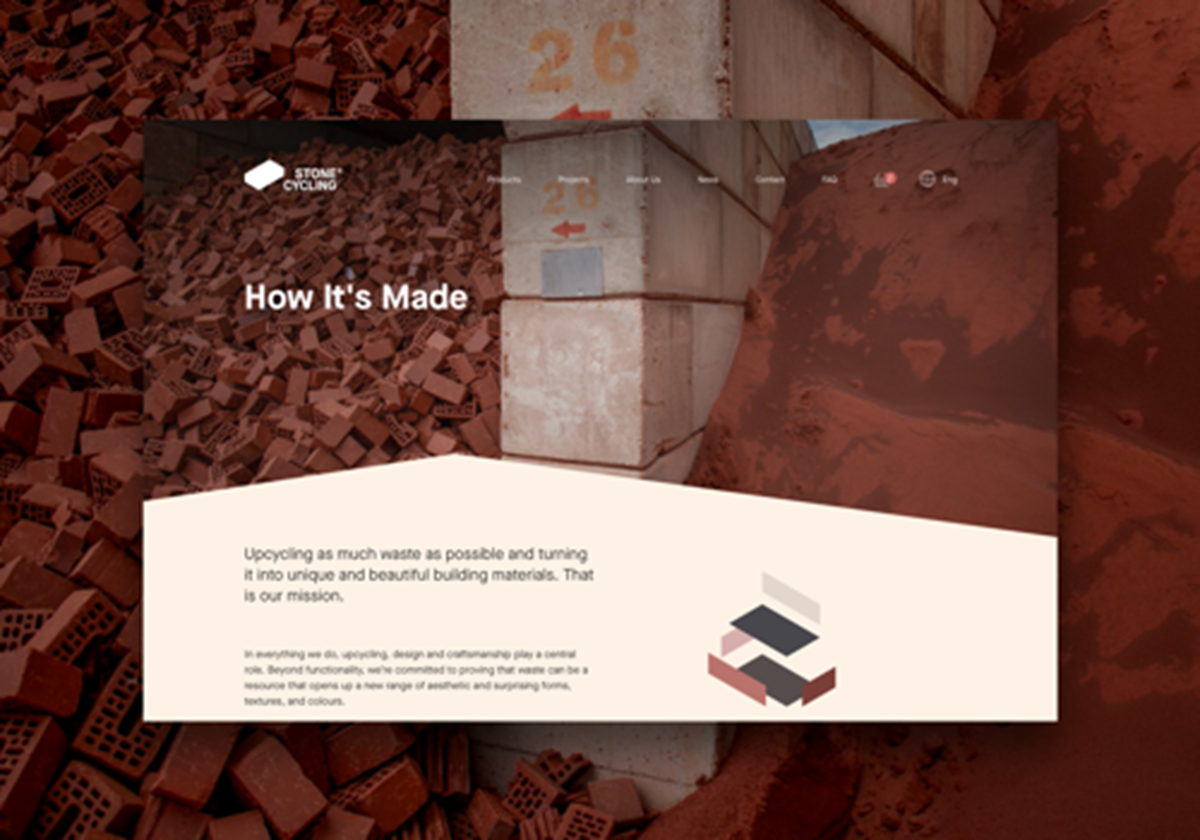 Eine individuell erstellte WordPress-Website mit Mission - StoneCycling