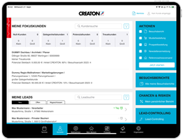 Kommdirekt GmbH Projekt - myCREATON - die mobile Vertriebs-App auf Basis von SAMOA