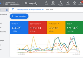 PPC Magic Projekt - Google Ads: 70% weniger Kosten pro Conversion